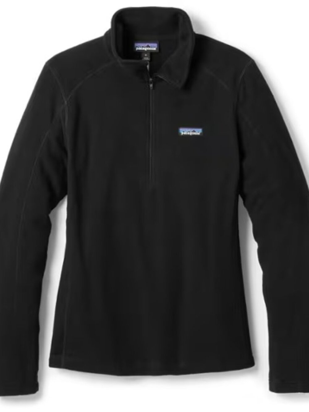 Black Patagonia quarter zip fleece